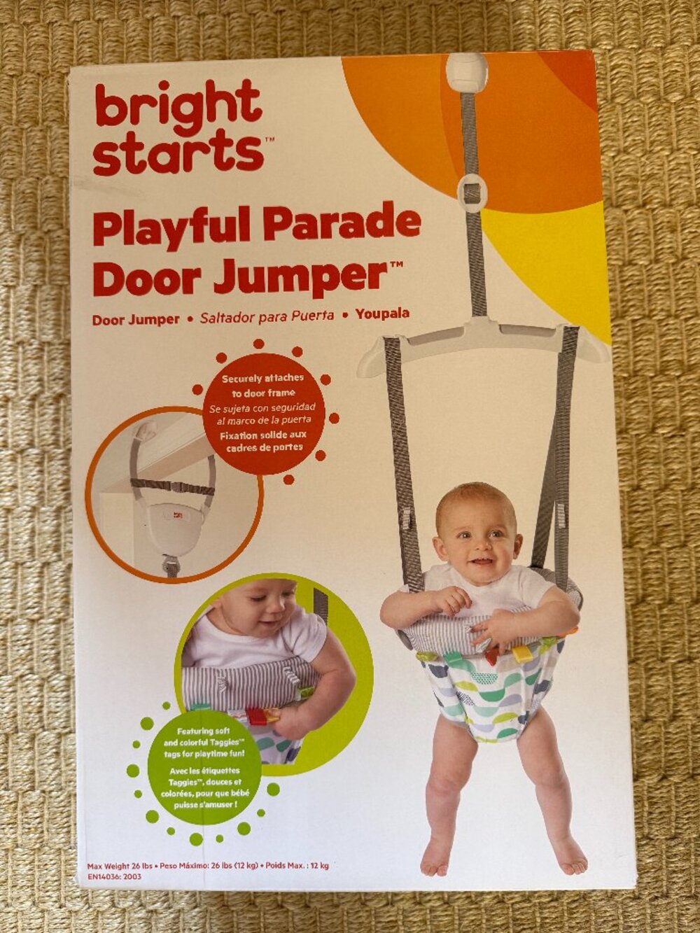 Bright Starts Playful Parade Door Jumper - NEW, NEVER OPENED!